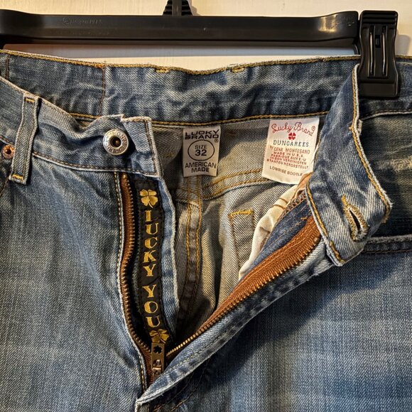 Lucky Brand Denim - Lucky Brand lowrise bootleg jeans (32, classic blue)